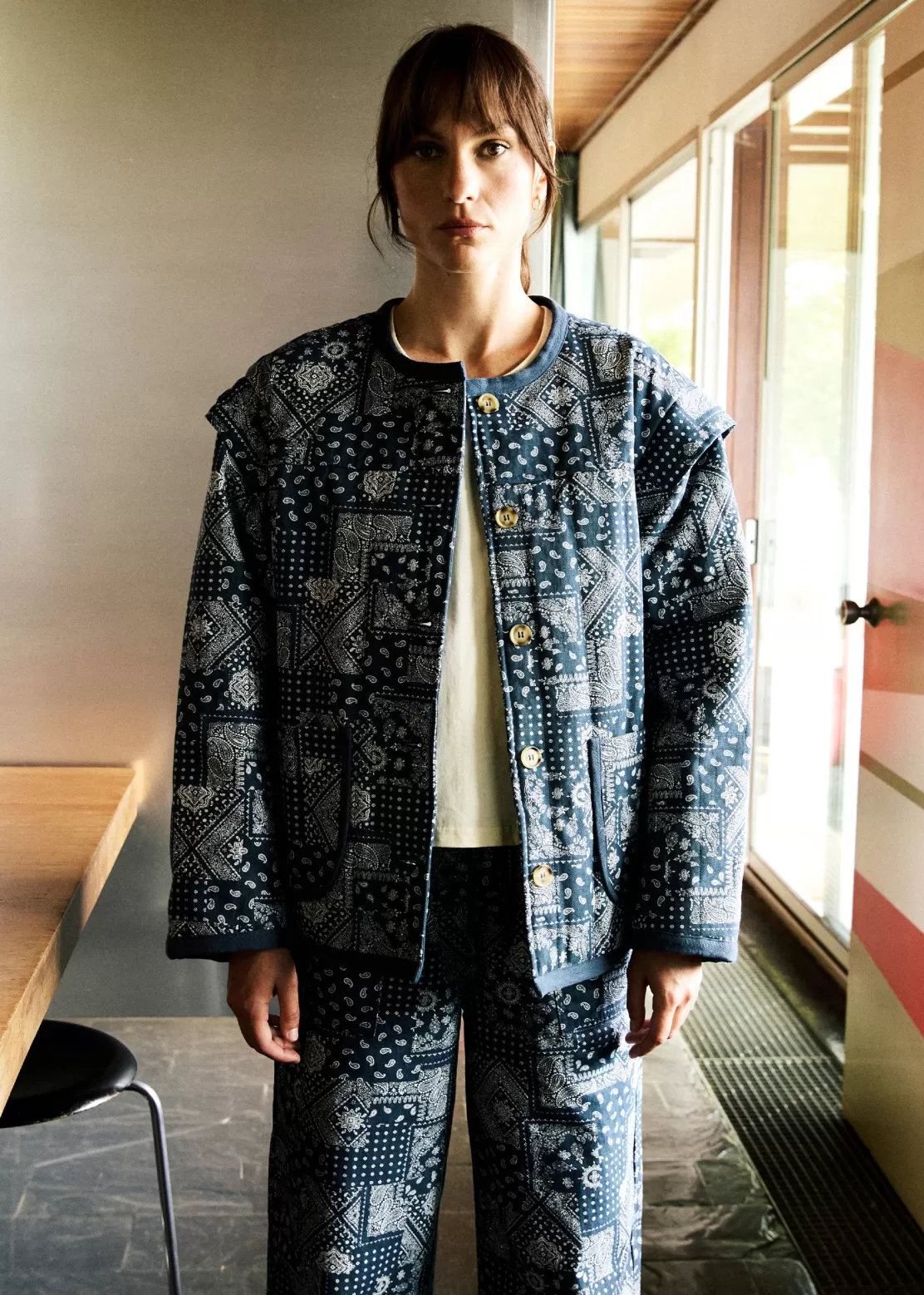 FRNCH Coats & Jackets^ABELLA Jacket Blue marin