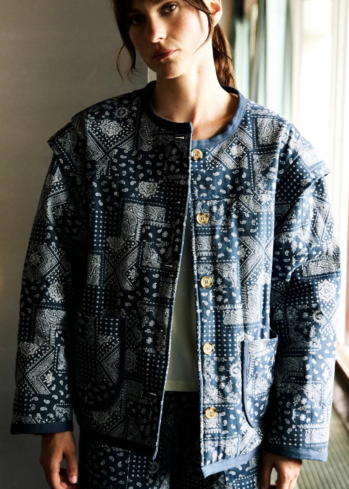 FRNCH Coats & Jackets^ABELLA Jacket Blue marin