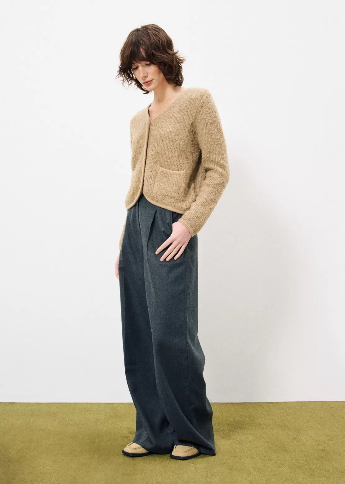 FRNCH Sweaters & Cardigans^ACIL Cardigan Beige