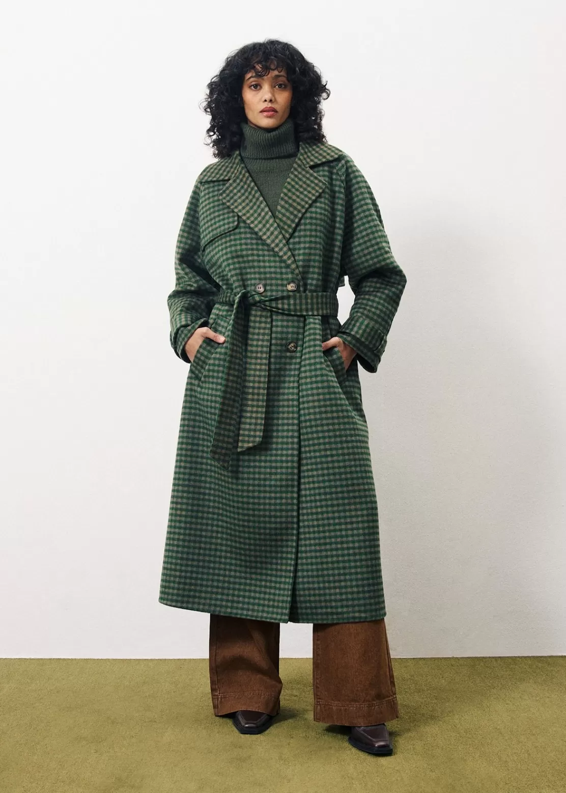 FRNCH Coats & Jackets^ADELPHIA Coat Green
