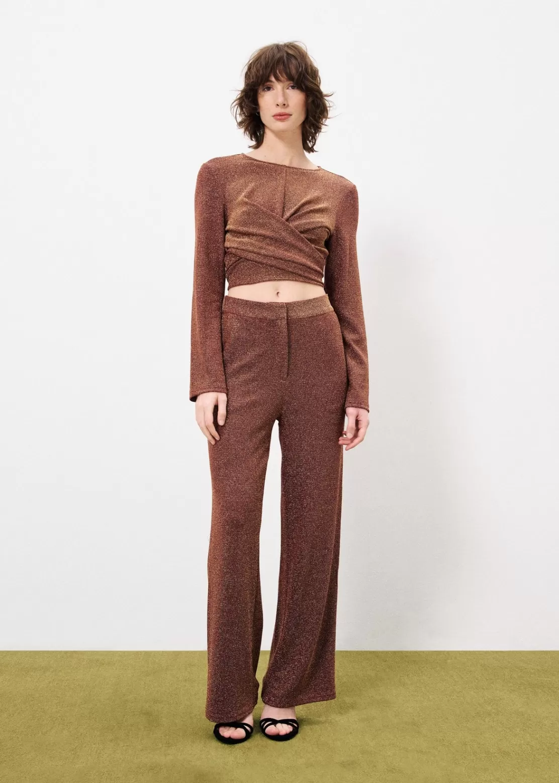 FRNCH Pants & Shorts^AIMELINE Pants Red