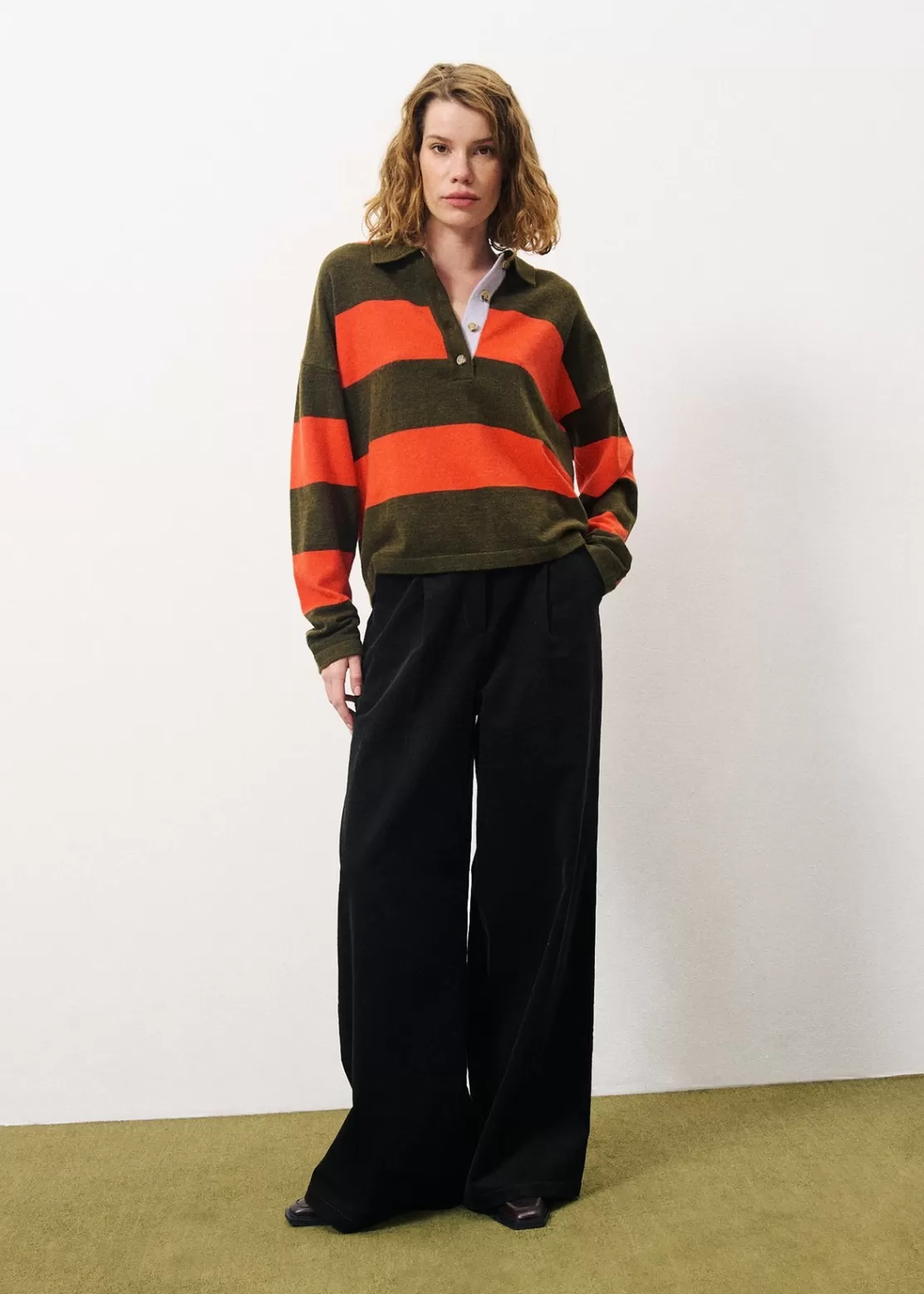 FRNCH Sweaters & Cardigans^AKIKO Sweater Green
