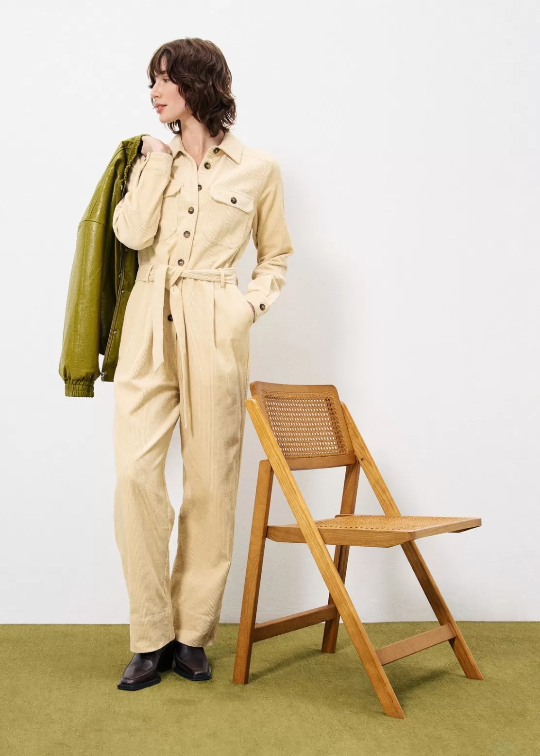 FRNCH Jumpsuits & Overalls^ALYA Jumpsuit Beige