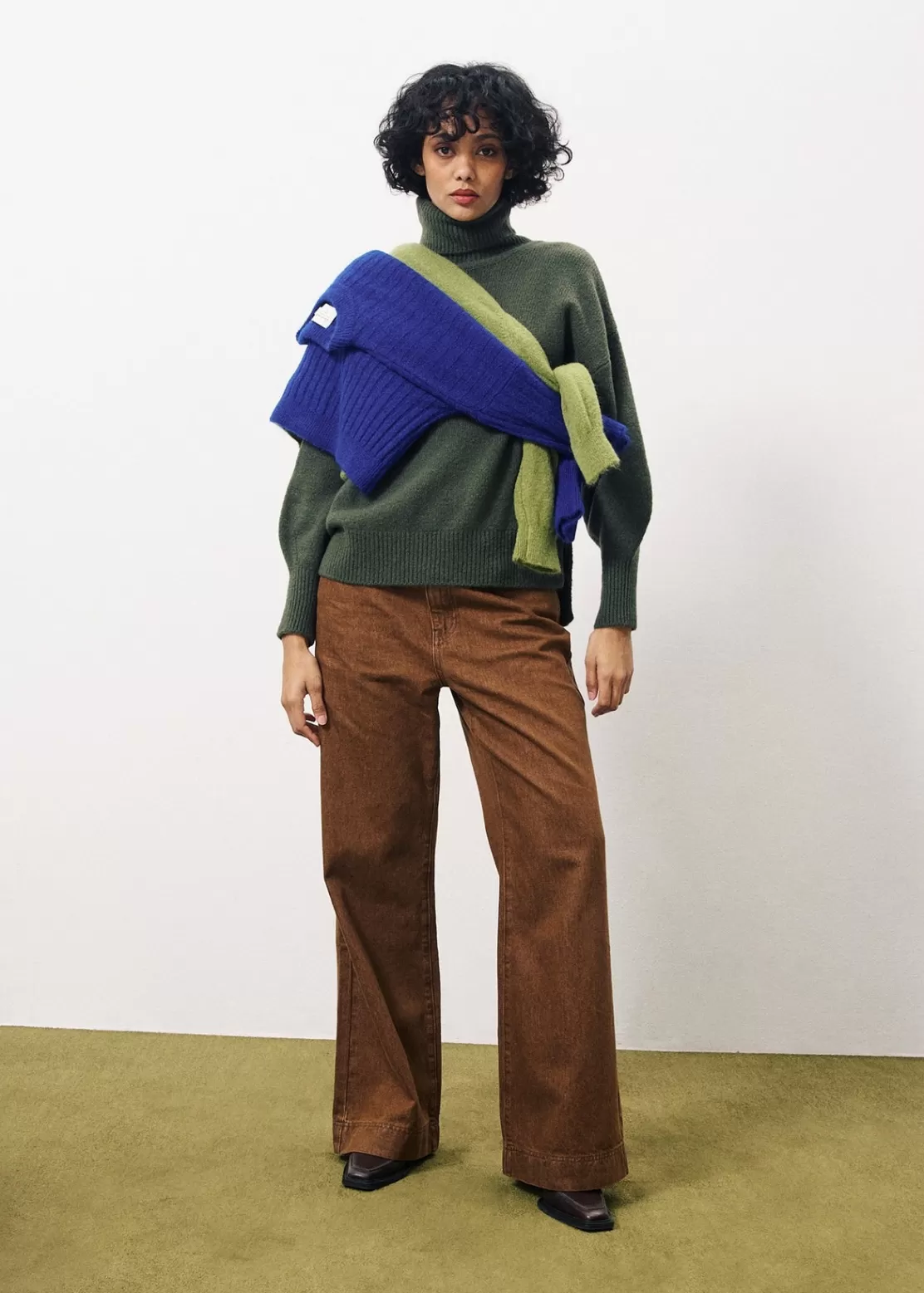 FRNCH Sweaters & Cardigans^ARIETTE Sweater Green