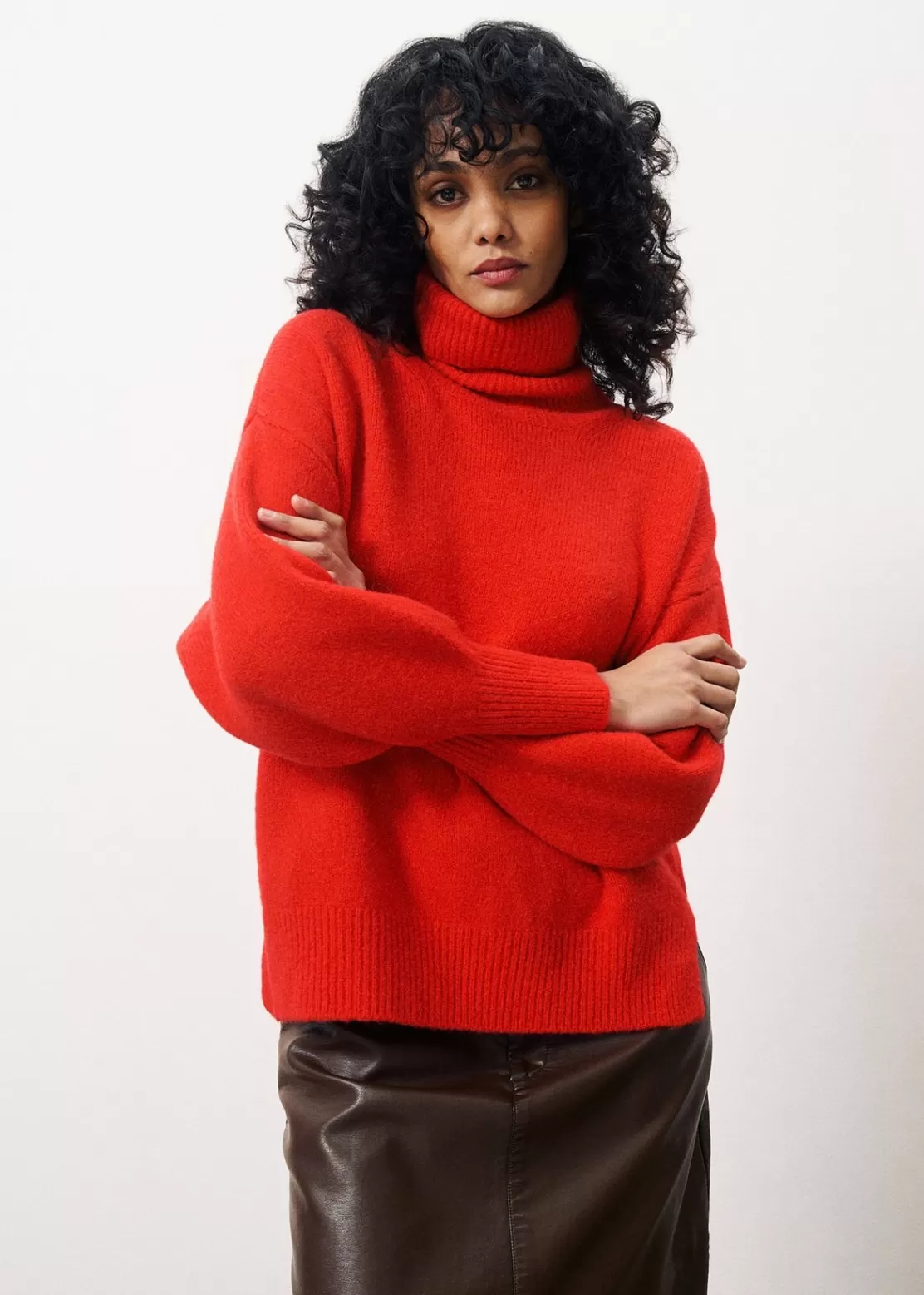 FRNCH Sweaters & Cardigans^ARIETTE Sweater Red