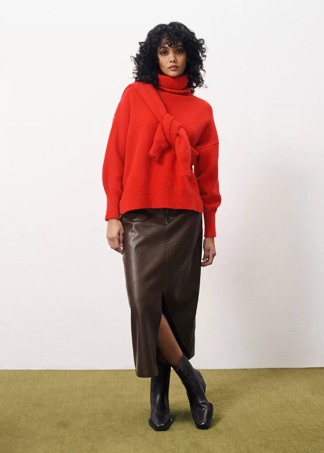 FRNCH Sweaters & Cardigans^ARIETTE Sweater Red