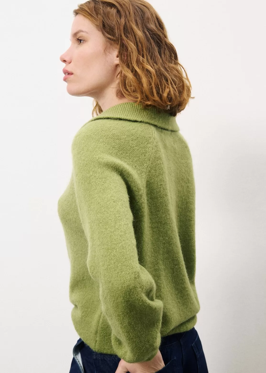 FRNCH Sweaters & Cardigans^AYCA Sweater Green
