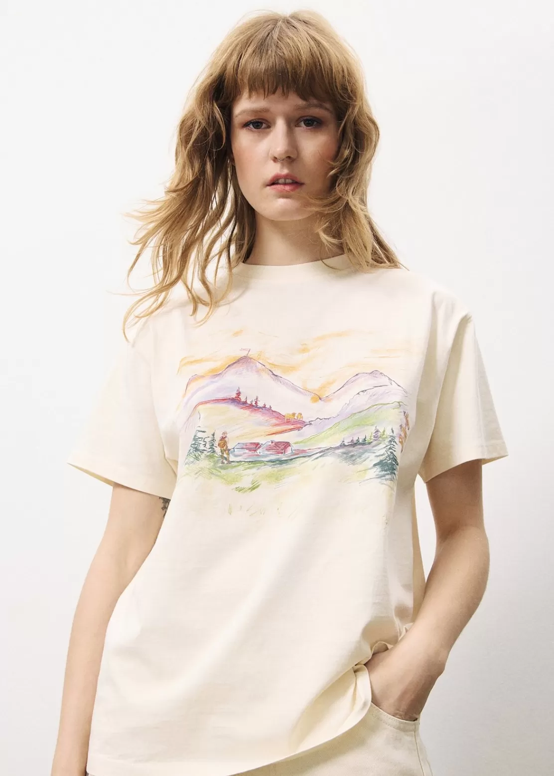 FRNCH Shirts & Tops^AZELLE T-shirt Beige