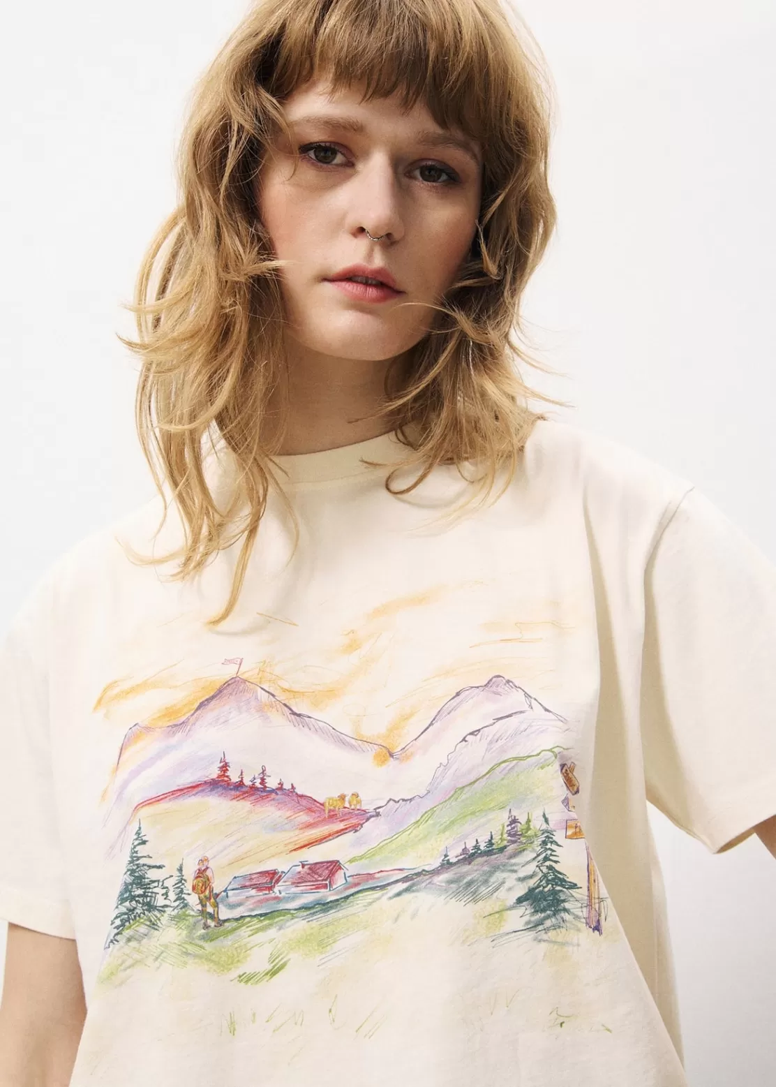 FRNCH Shirts & Tops^AZELLE T-shirt Beige