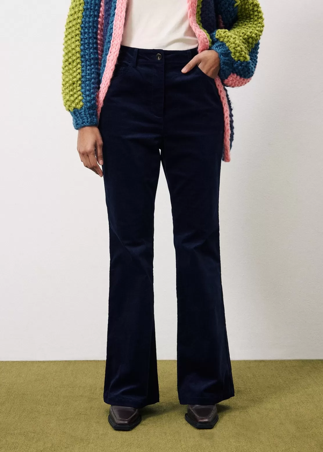 FRNCH Pants & Shorts^BETH Shirt Blue
