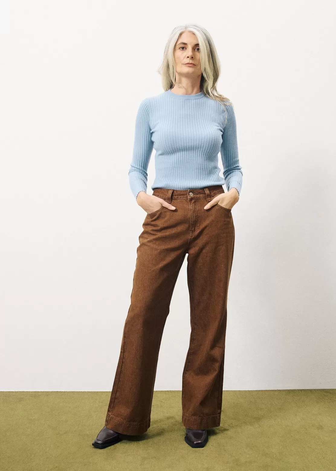 FRNCH Sweaters & Cardigans^BLAKE Sweater Blue