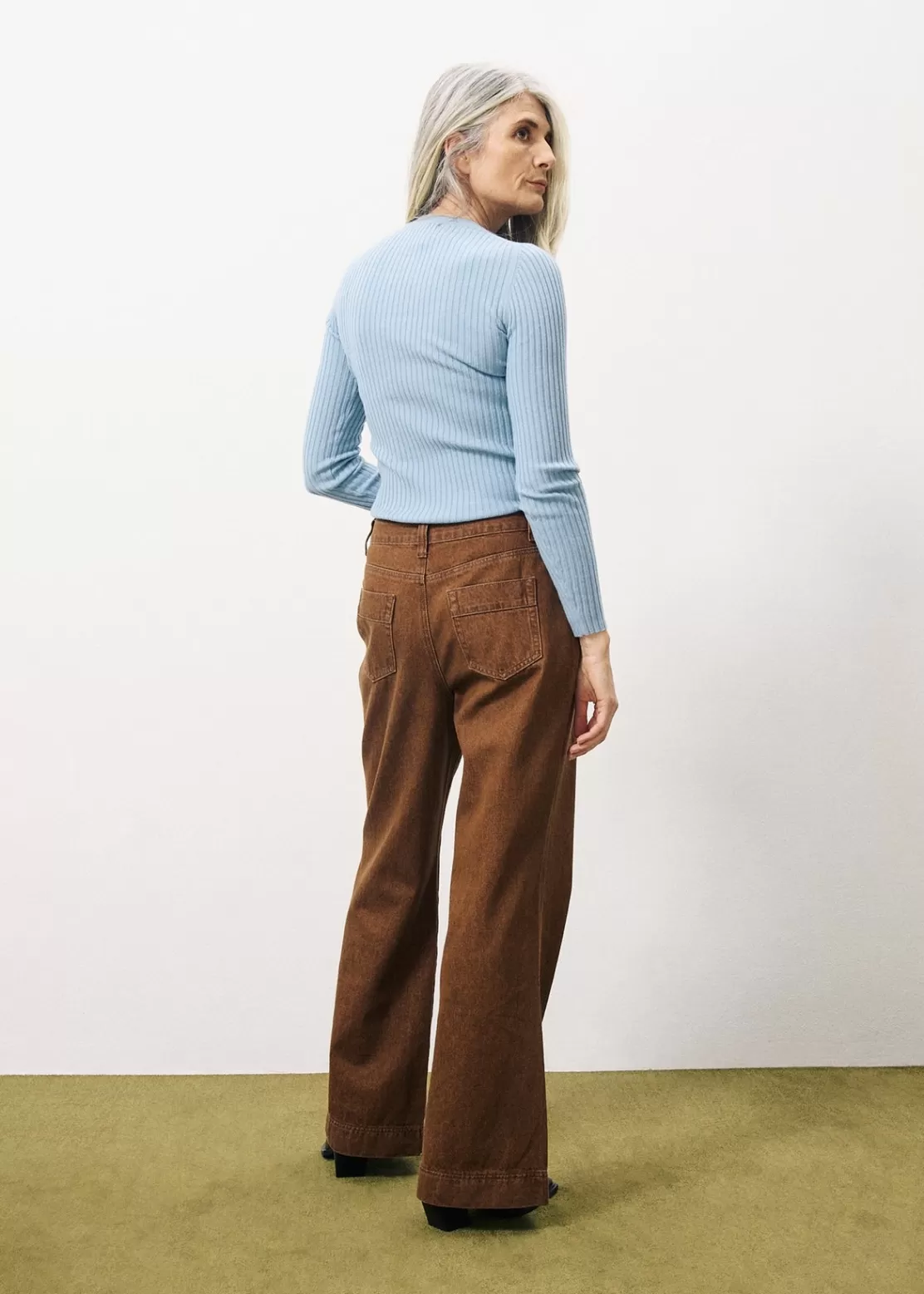 FRNCH Sweaters & Cardigans^BLAKE Sweater Blue