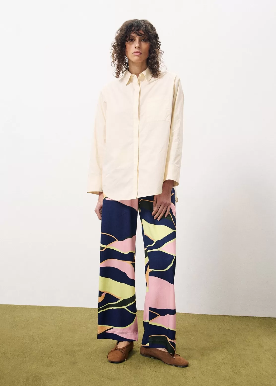 FRNCH Shirts & Tops^CALANTHA Shirt Beige