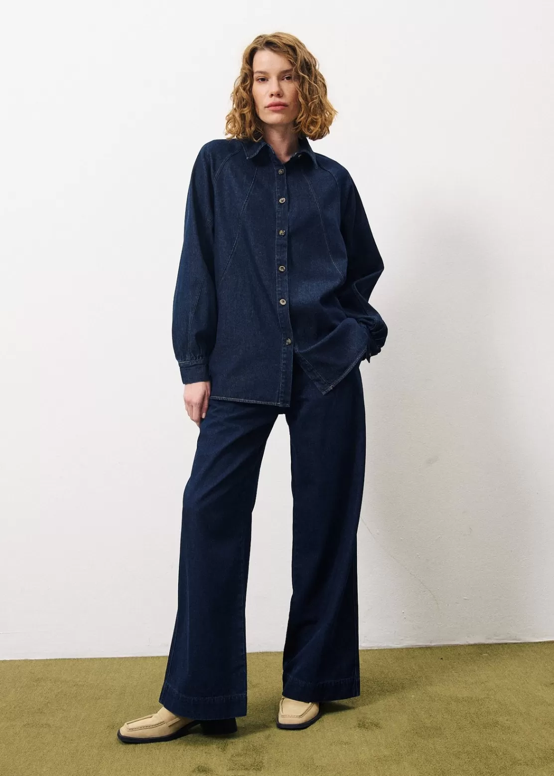 FRNCH Shirts & Tops^CALEEN Shirt Blue