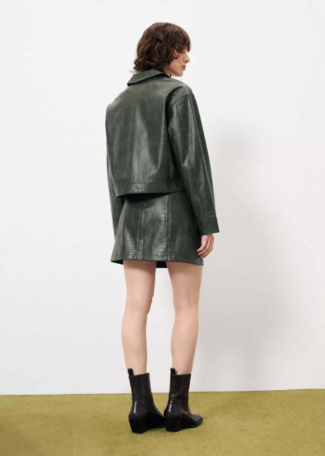 FRNCH Coats & Jackets^CALIXA Jacket Green