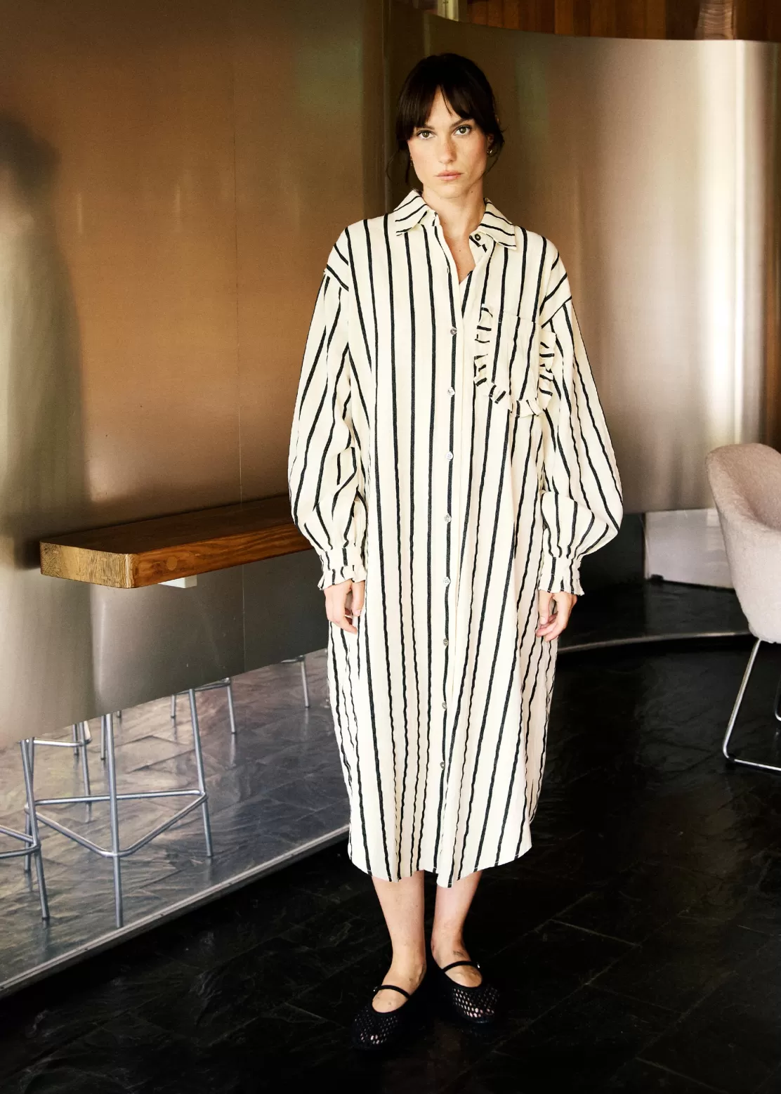 FRNCH Dresses^CALLIXTE Dress Offwhite