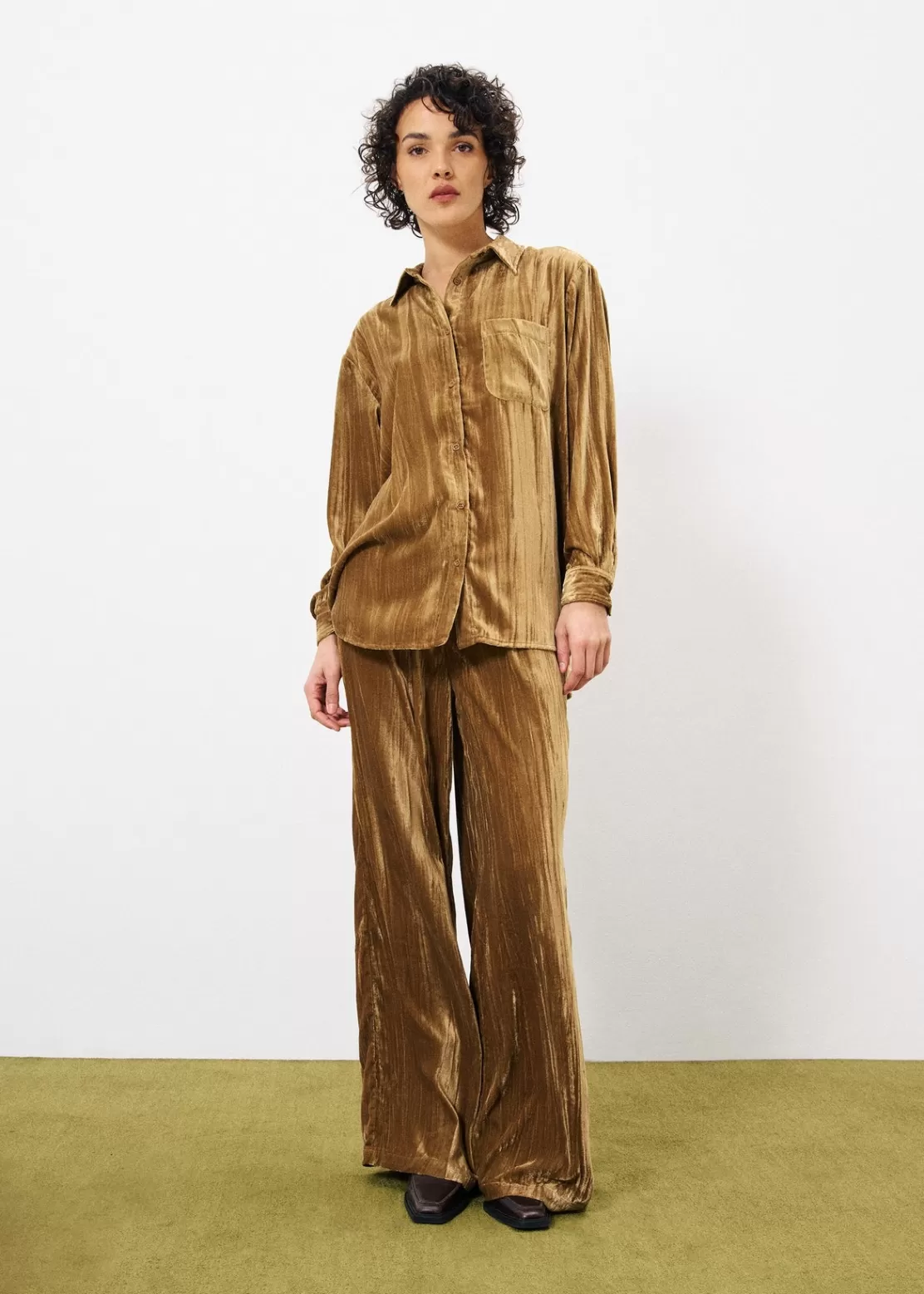 FRNCH Shirts & Tops^CARLA Shirt Beige