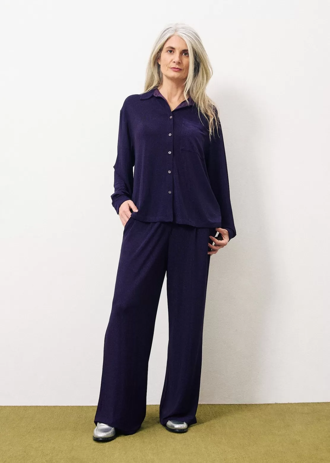 FRNCH Shirts & Tops^CARLA Shirt Purple