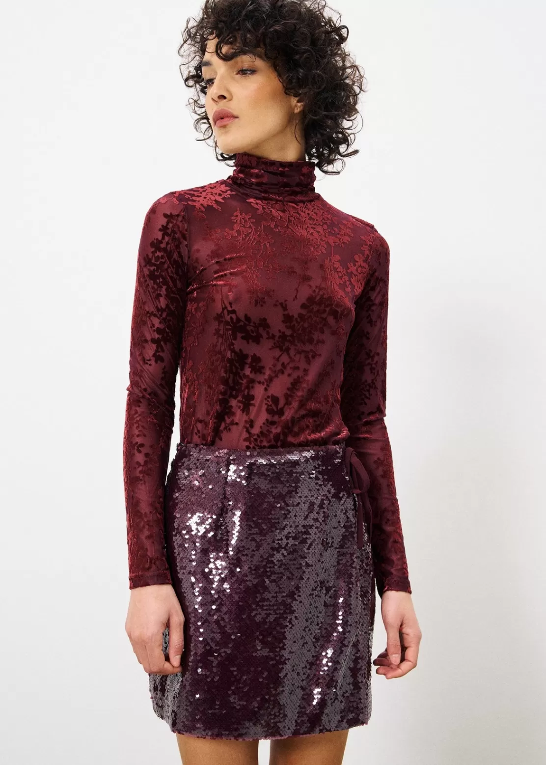 FRNCH Shirts & Tops^CARMELITE Top Red