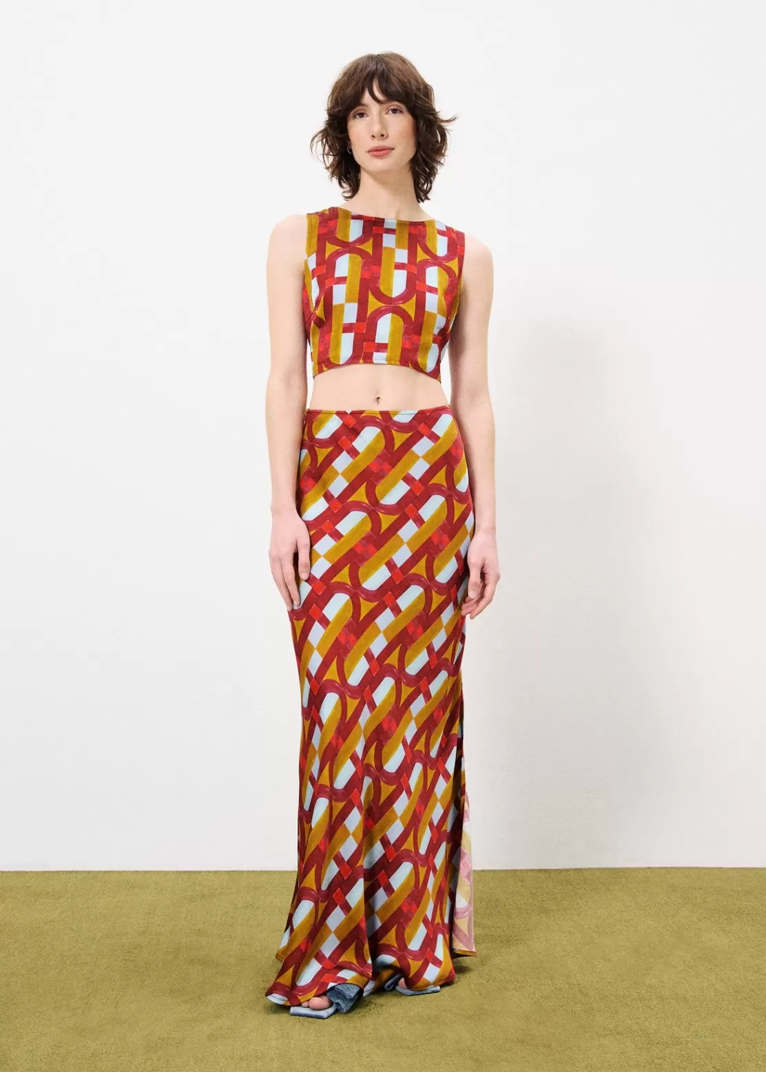 FRNCH Skirts^CHAN Skirt Multicoloured