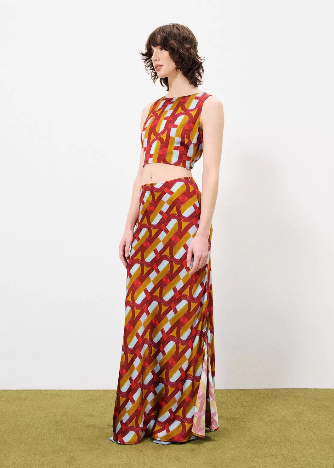 FRNCH Skirts^CHAN Skirt Multicoloured