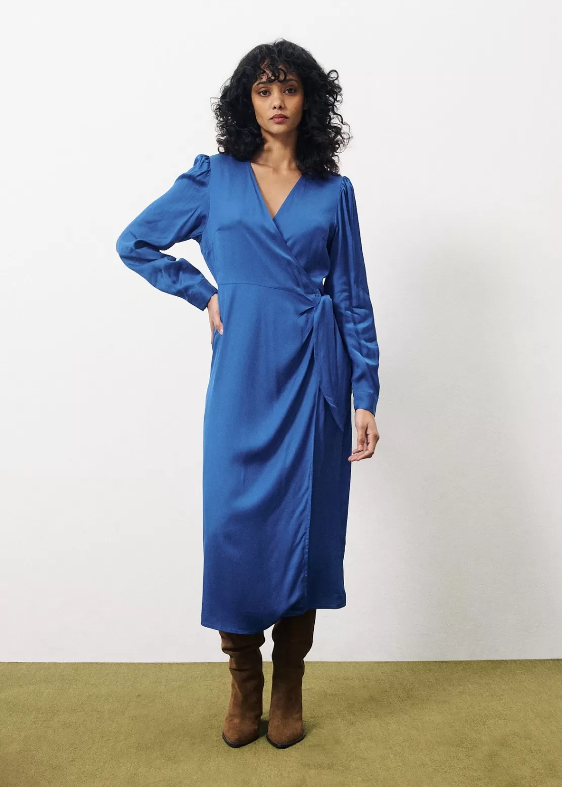 FRNCH Dresses^CHANDELL Dress Blue