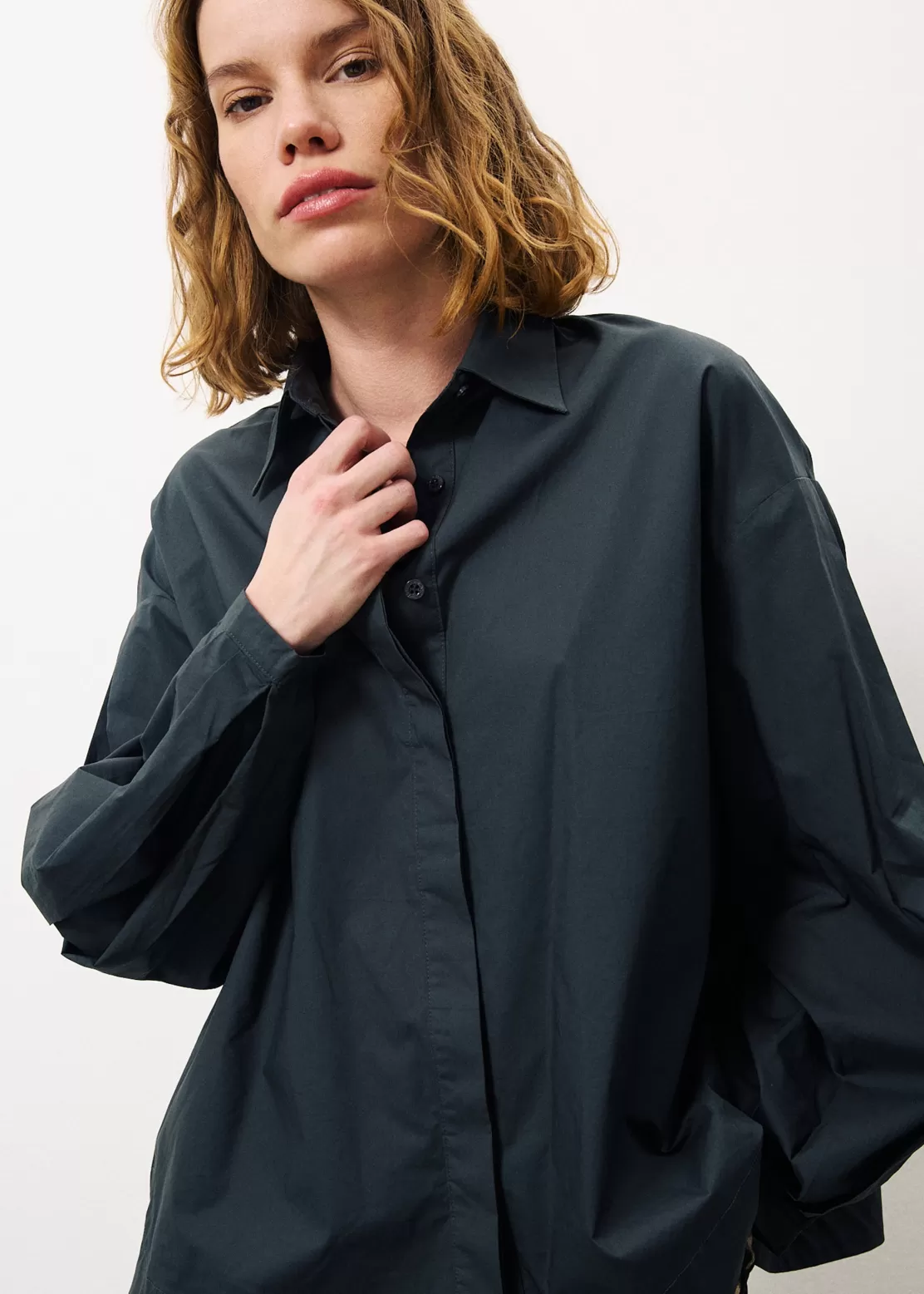 FRNCH Shirts & Tops^CHARLOTTE Shirt Green