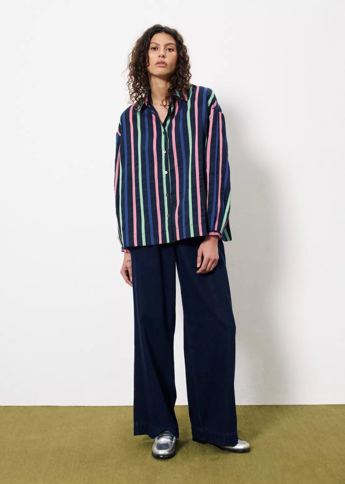 FRNCH Shirts & Tops^CHARLOTTE Shirt Blue marin