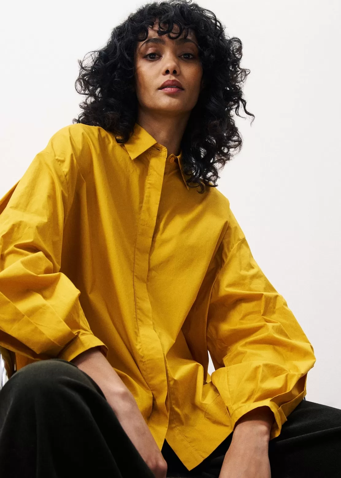 FRNCH Shirts & Tops^CHARLOTTE Shirt Yellow