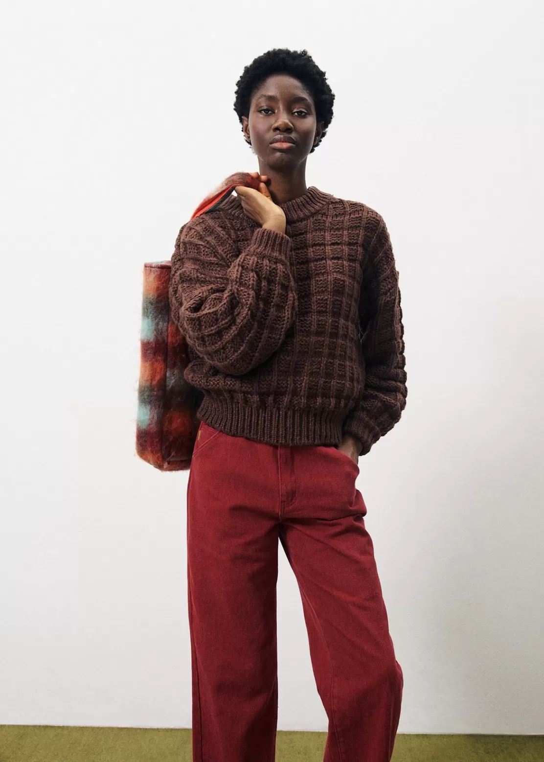 FRNCH Sweaters & Cardigans^CHJARA Sweater Brown