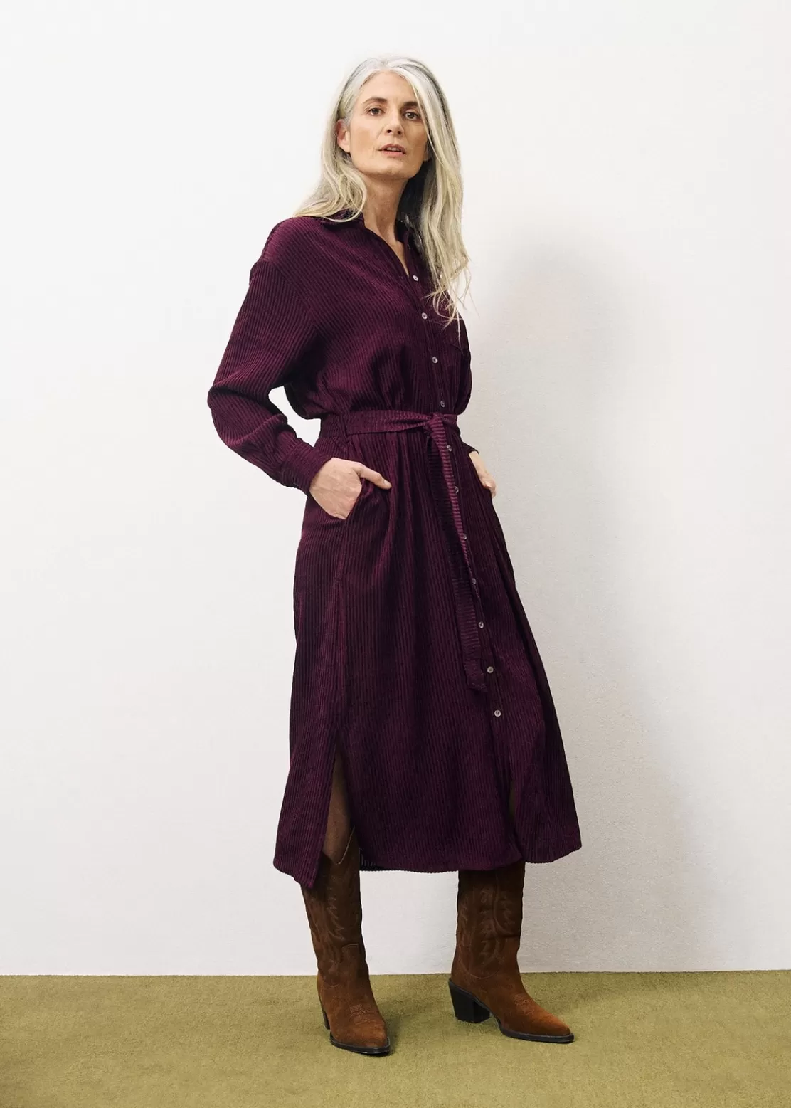 FRNCH Dresses^CLORIS Dress Red