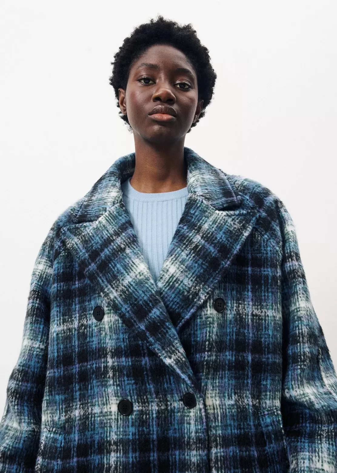 FRNCH Coats & Jackets^DELPHINA Coat Blue