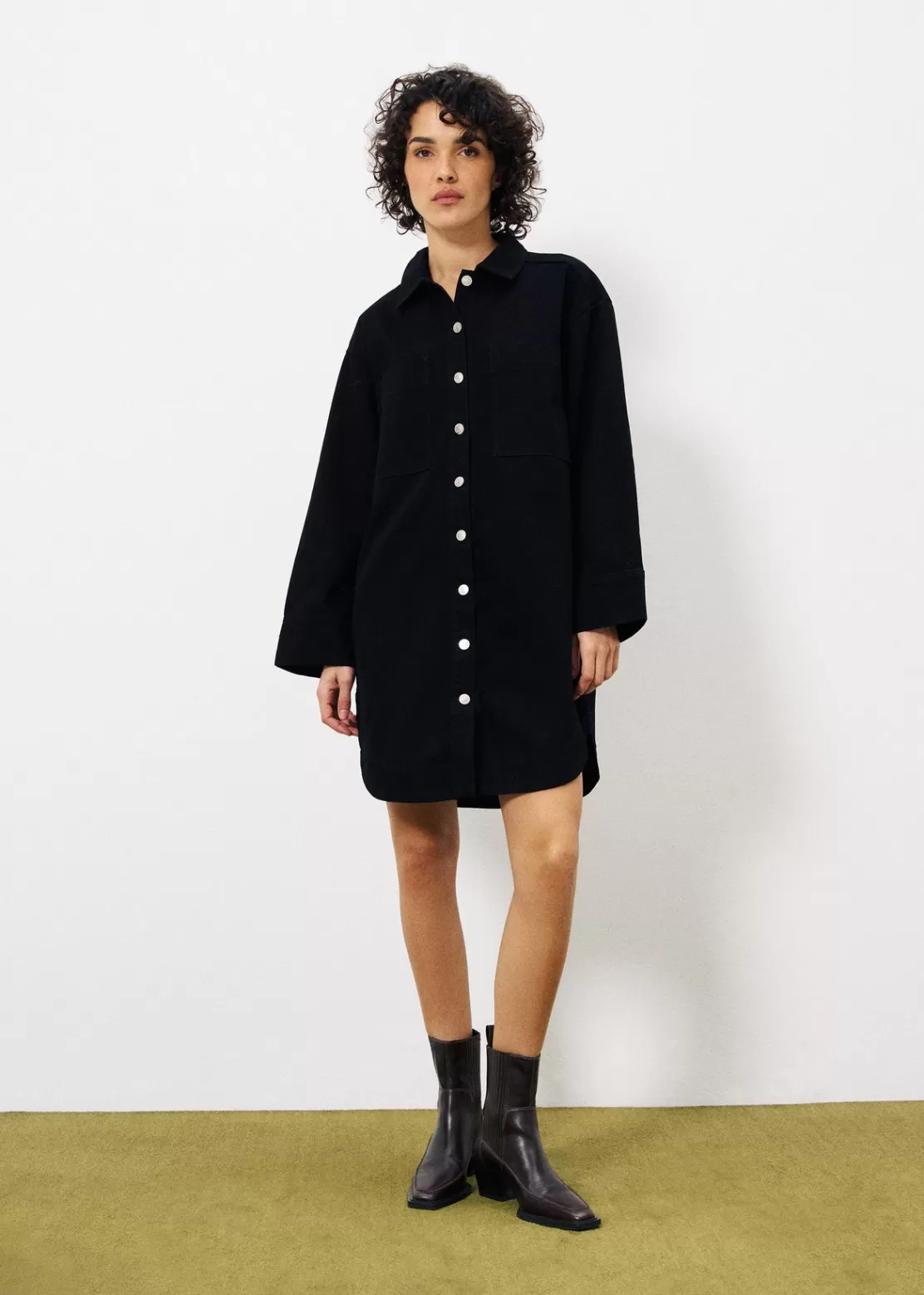 FRNCH Dresses^DOMITILLE Dress Grey