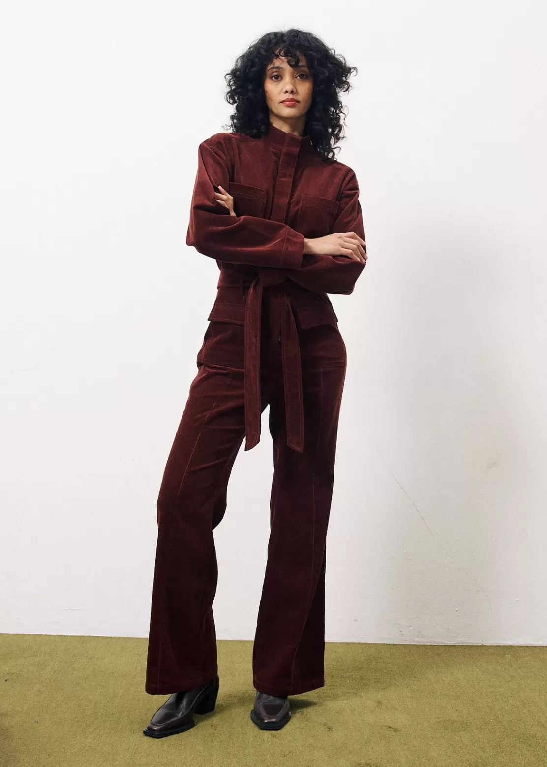 FRNCH Jumpsuits & Overalls^EBA Jumpsuit Red