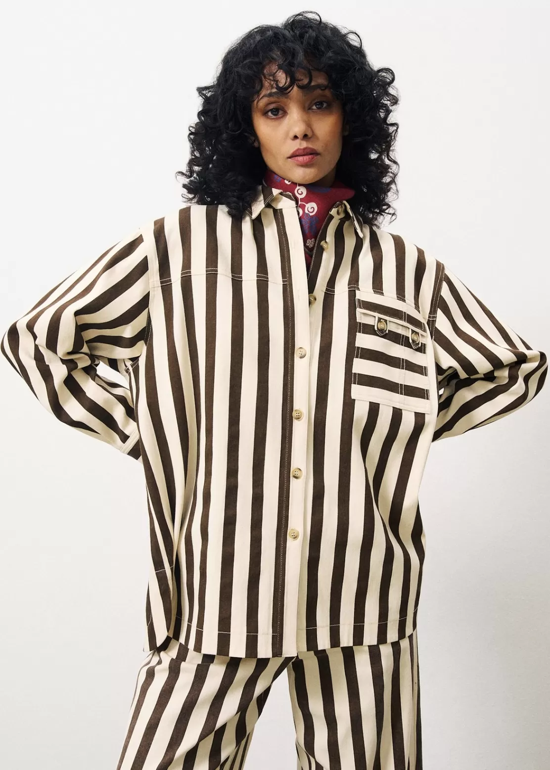 FRNCH Shirts & Tops^EDITA Shirt Brown