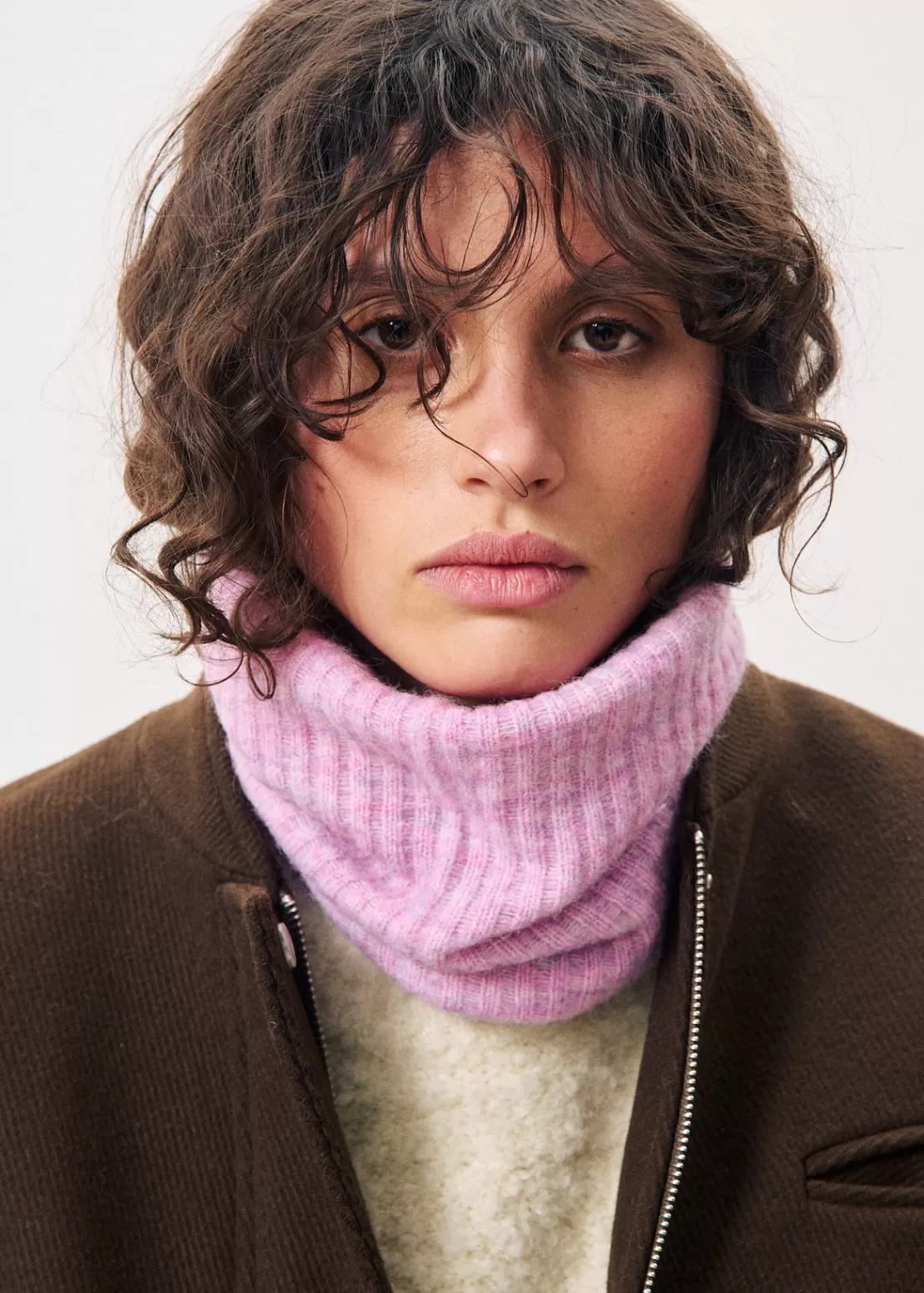 FRNCH Accessories^ELENNE Neck Warmer Purple
