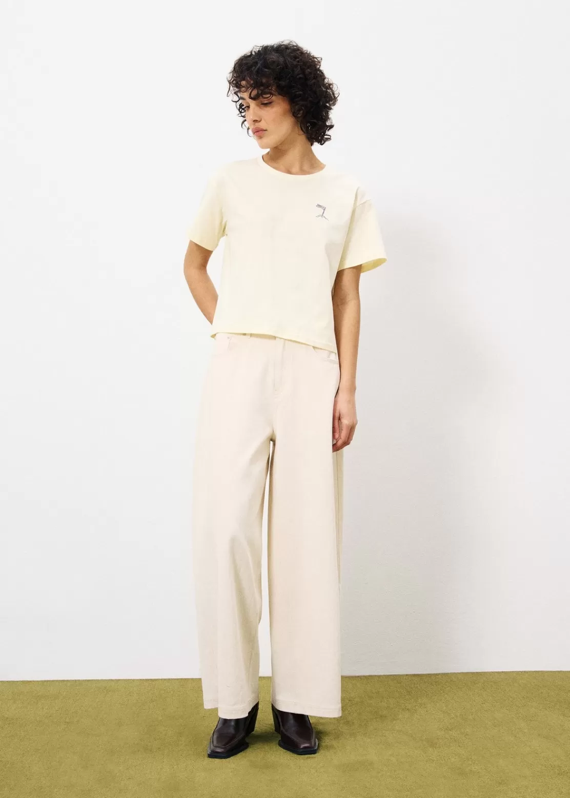 FRNCH Shirts & Tops^EMA T-shirt Beige