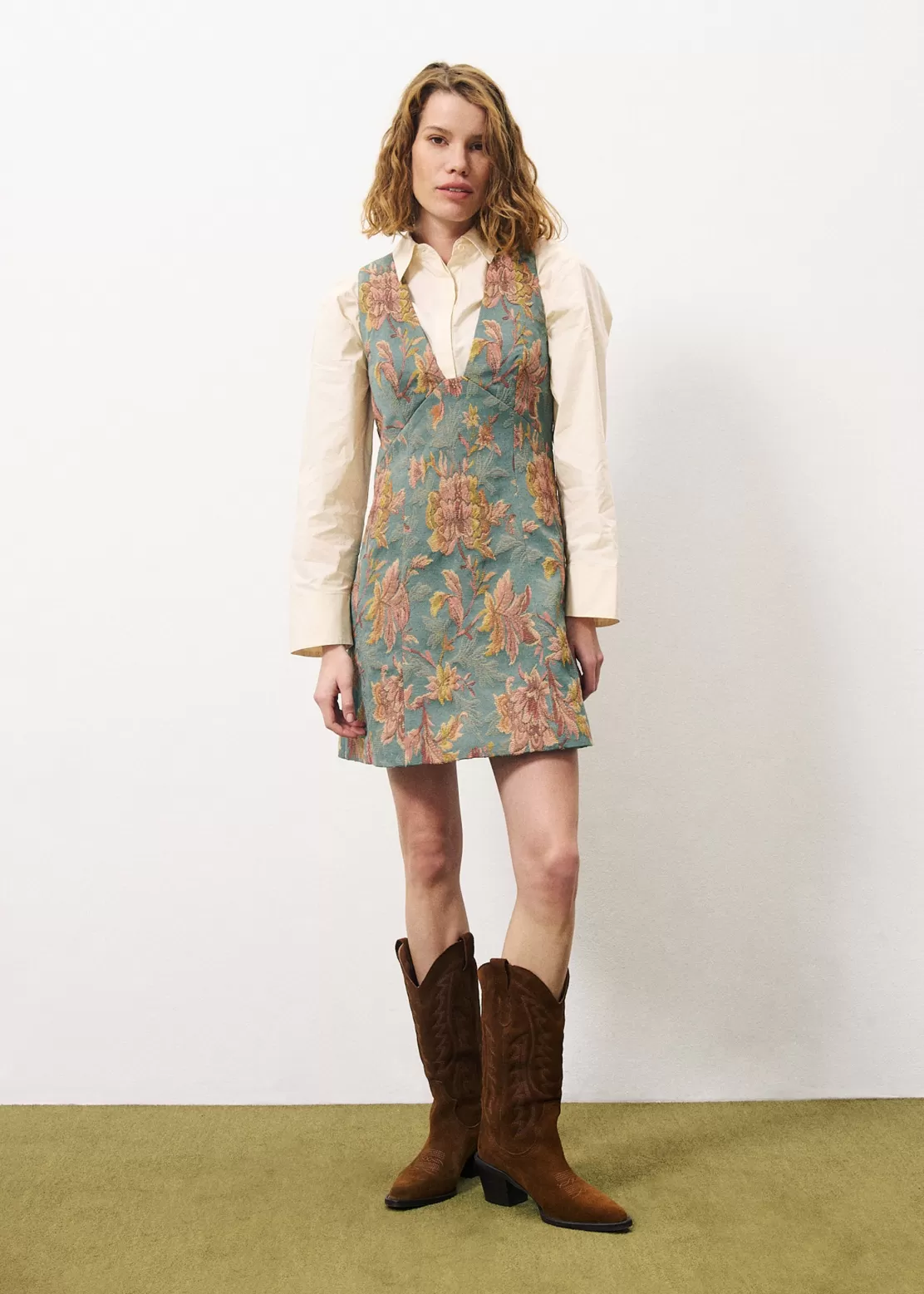 FRNCH Dresses^ERMINE Dress Green