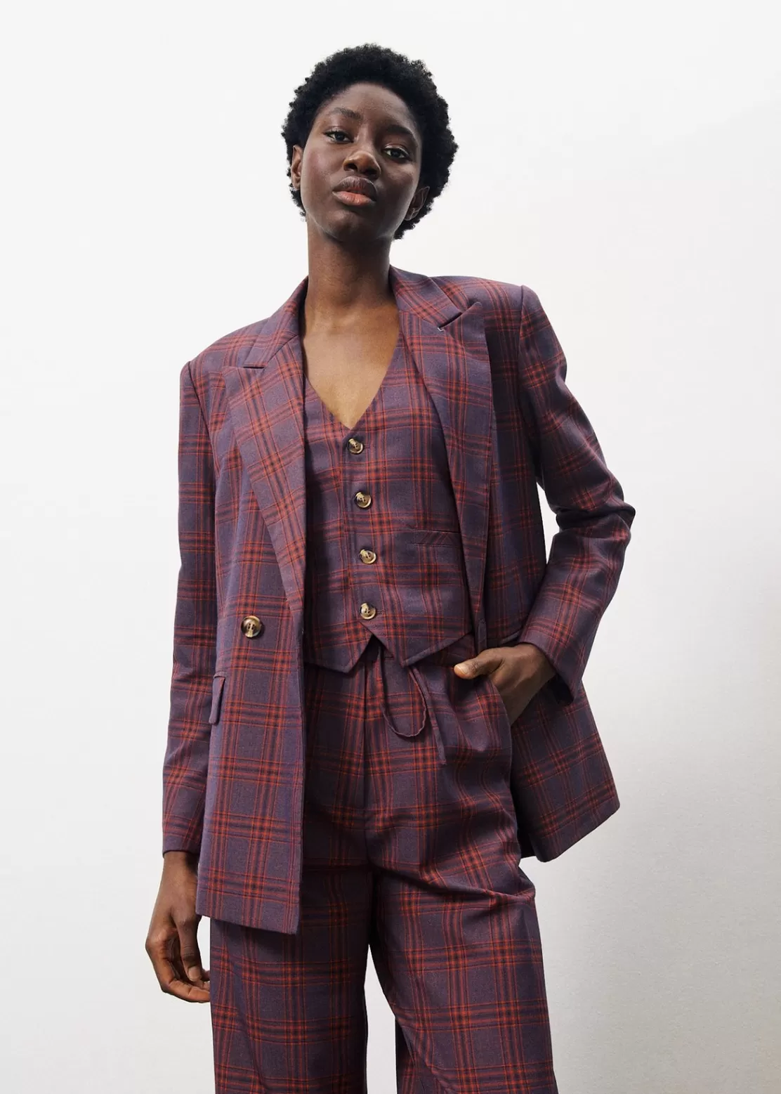 FRNCH Coats & Jackets^GARANCE Blazer Purple