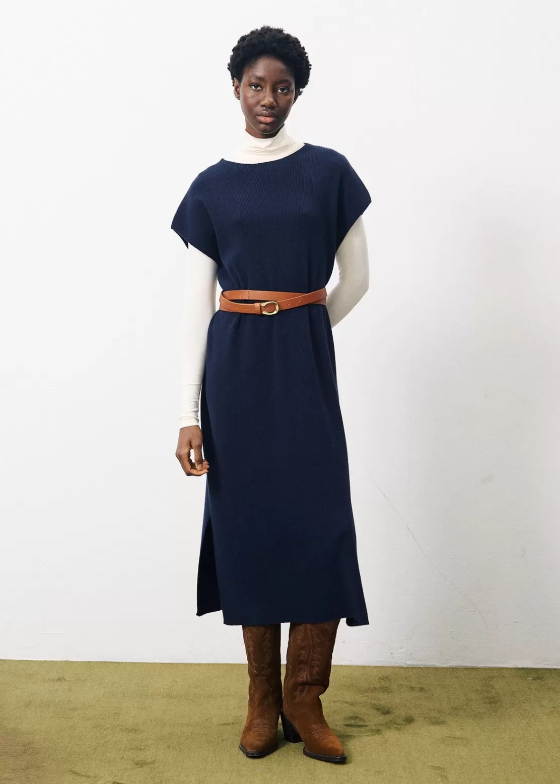 FRNCH Accessories^IDALIA Belt Brown