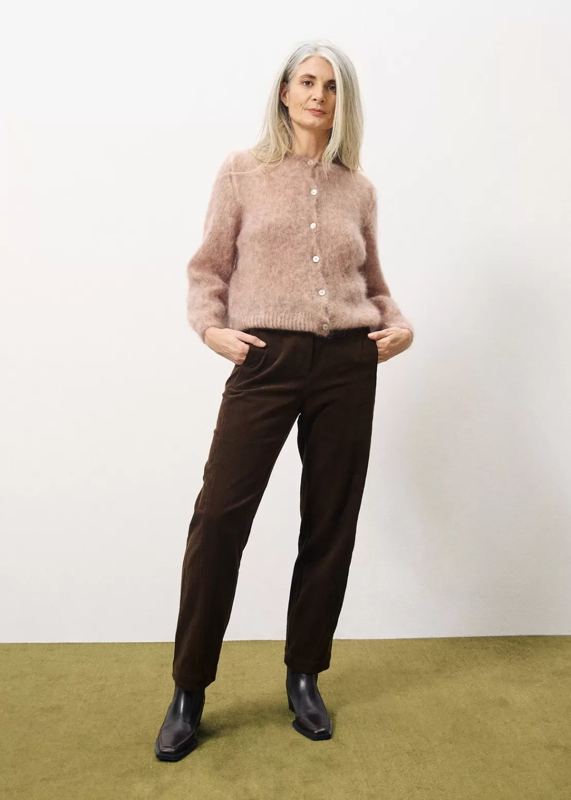 FRNCH Sweaters & Cardigans^LATA Cardigan Brown