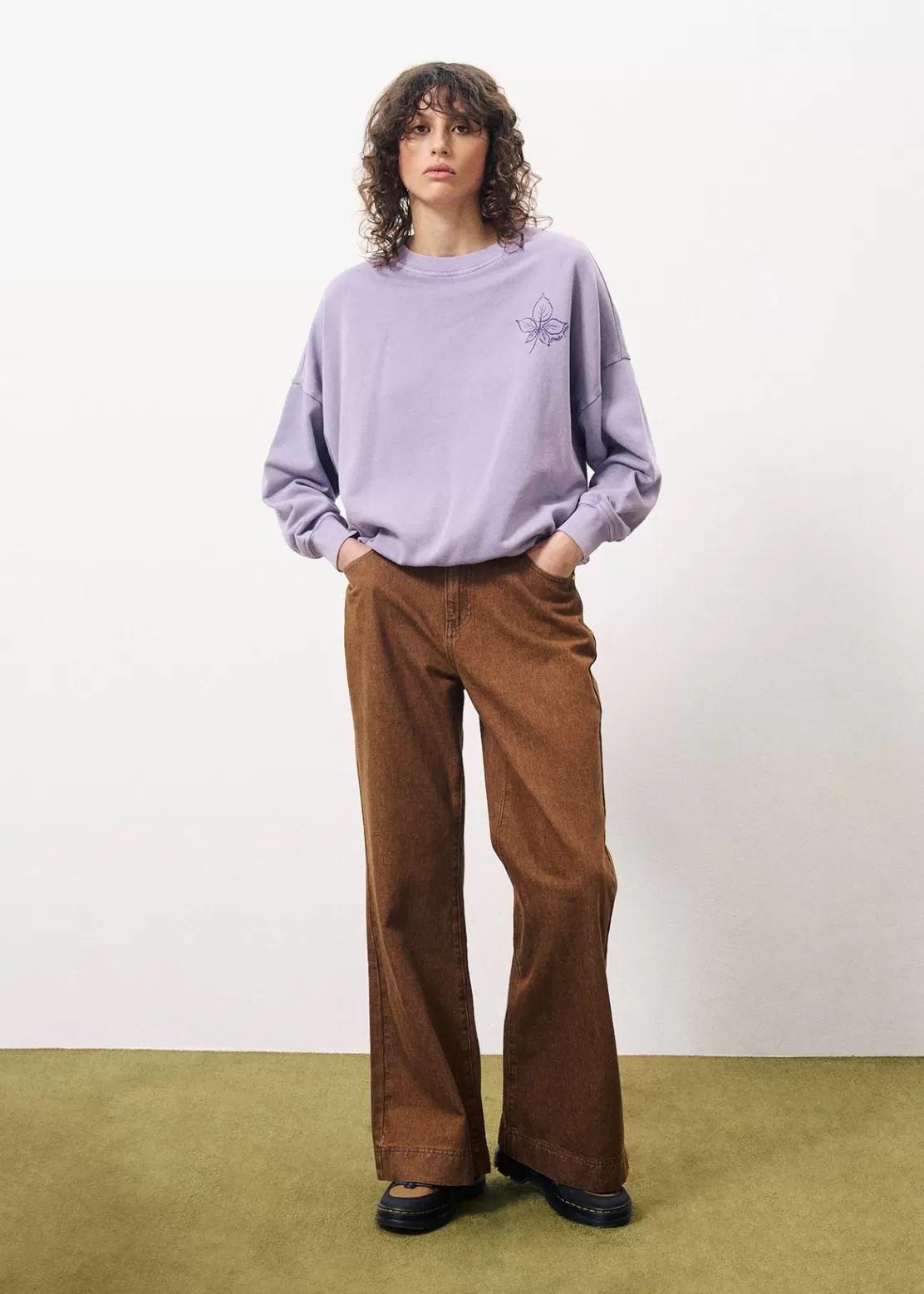 FRNCH Sweaters & Cardigans^LEONE Sweatshirt Purple