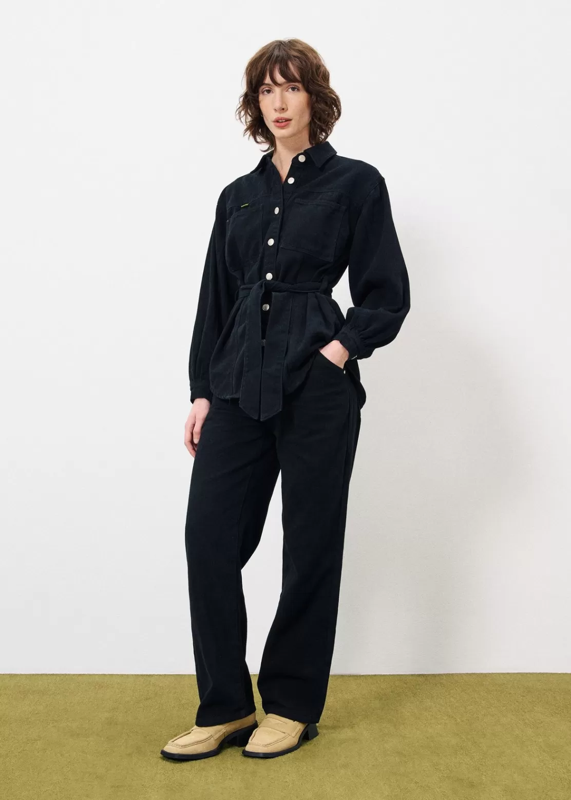 FRNCH Coats & Jackets^LISANDRE Overshirt Black