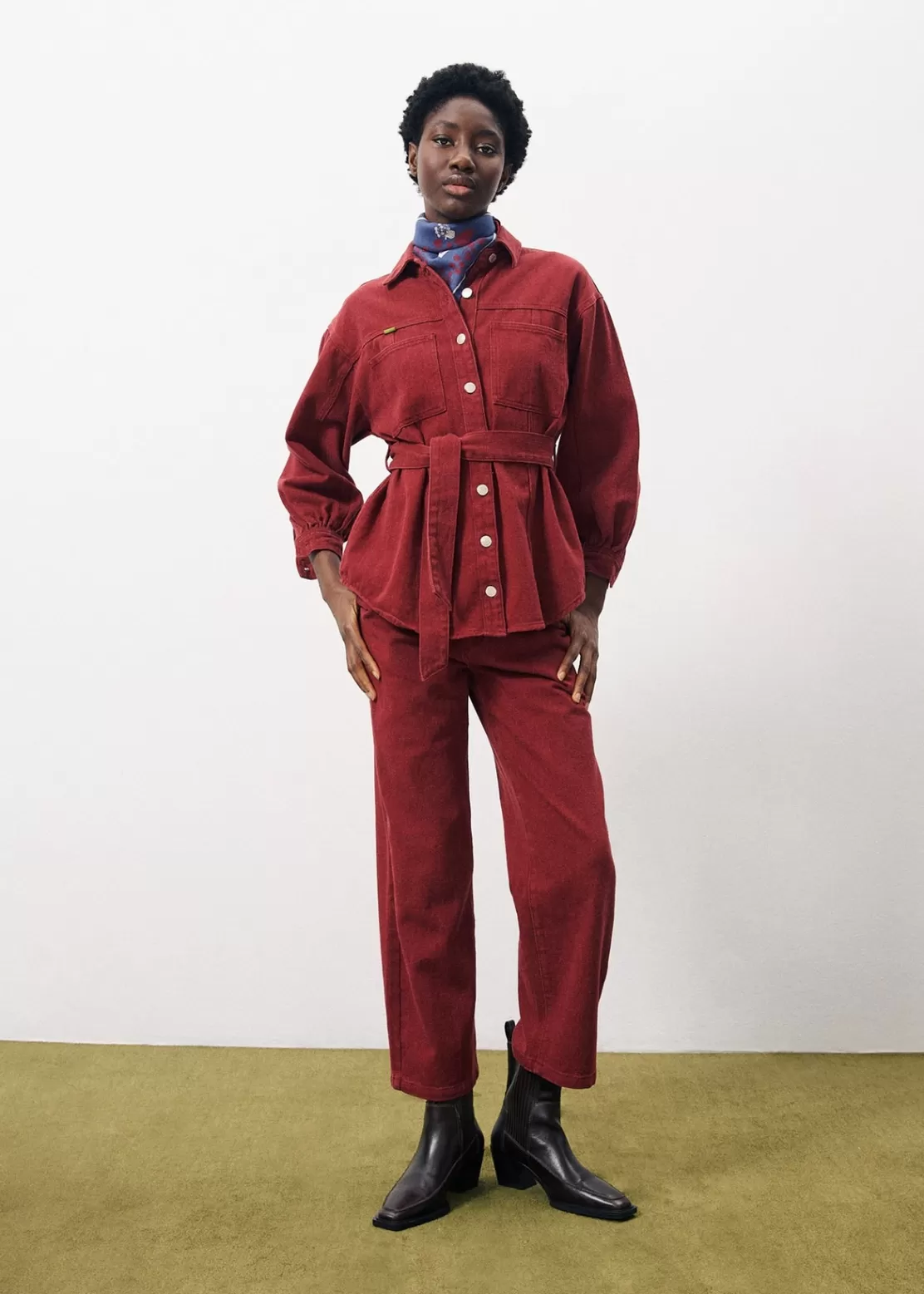 FRNCH Coats & Jackets^LISANDRE Overshirt Red