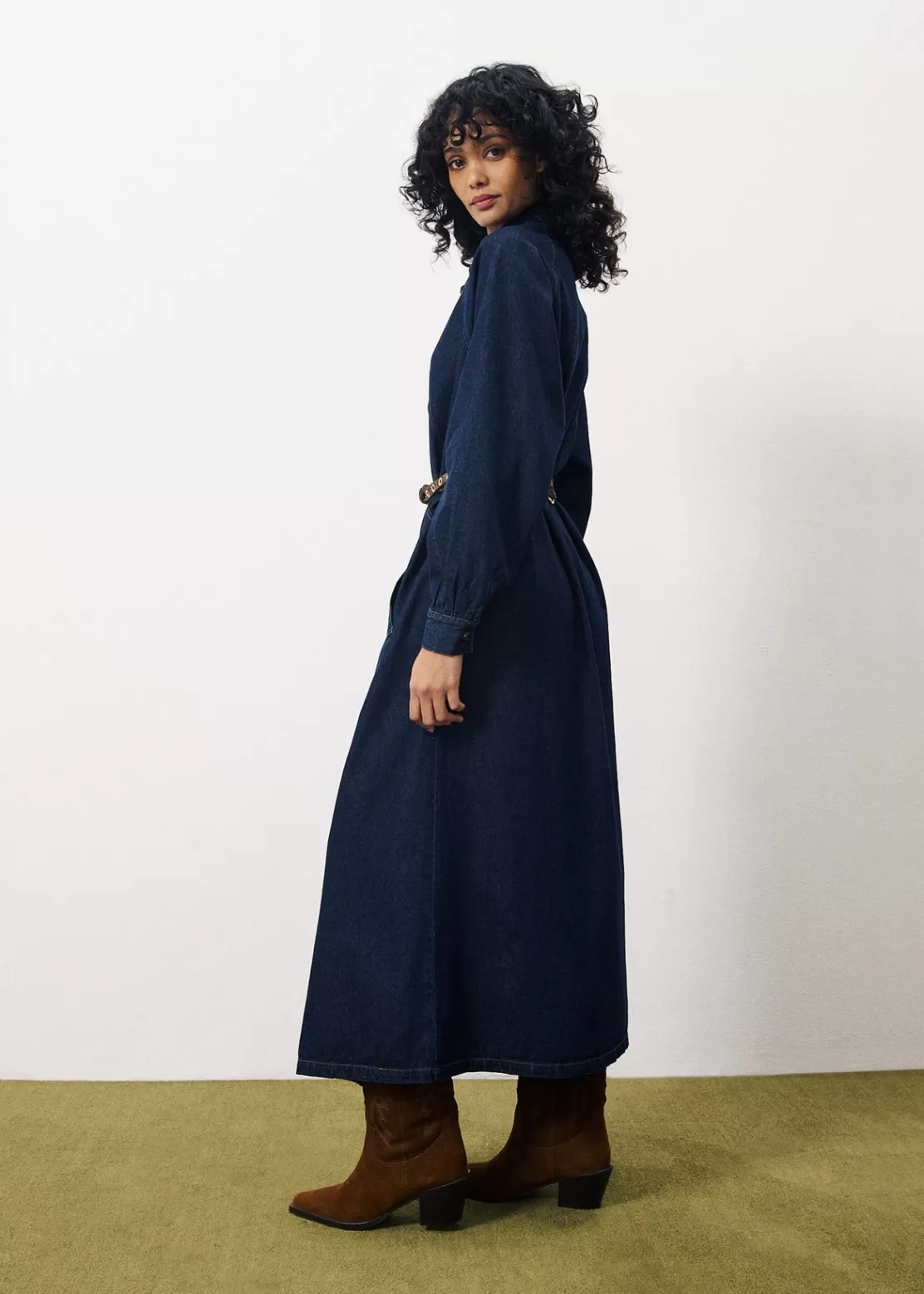 FRNCH Dresses^LISBETH Dress Blue