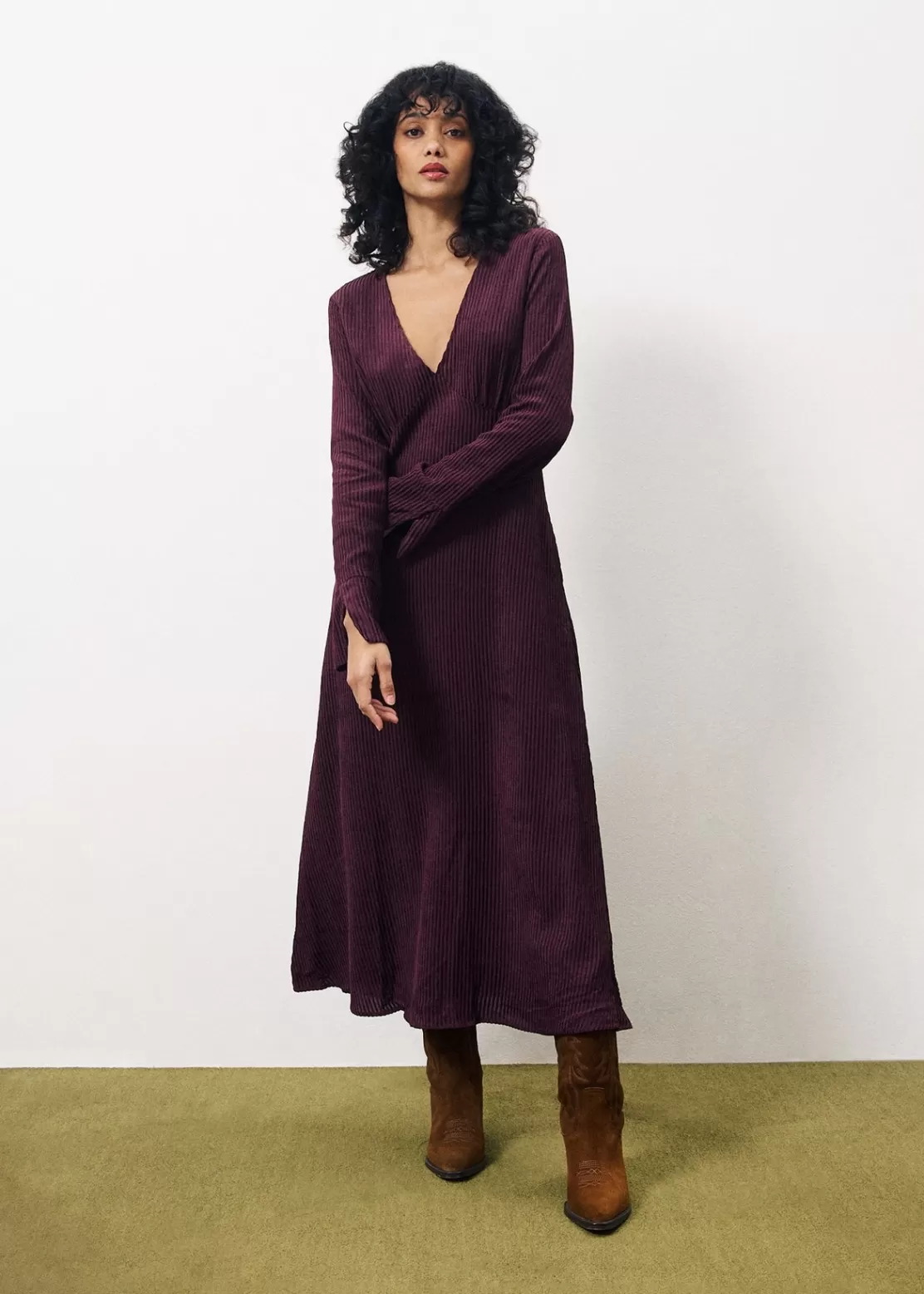 FRNCH Dresses^LISNA Dress Red