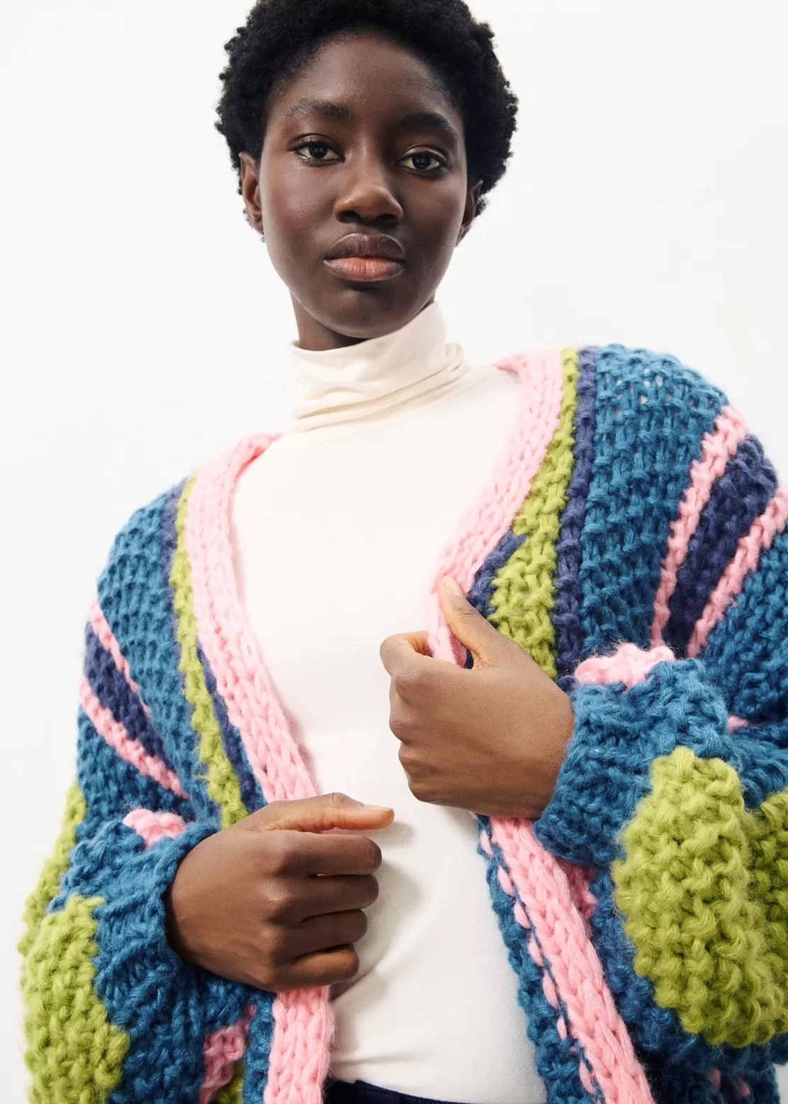FRNCH Sweaters & Cardigans^LOBELIA Cardigan Multicoloured