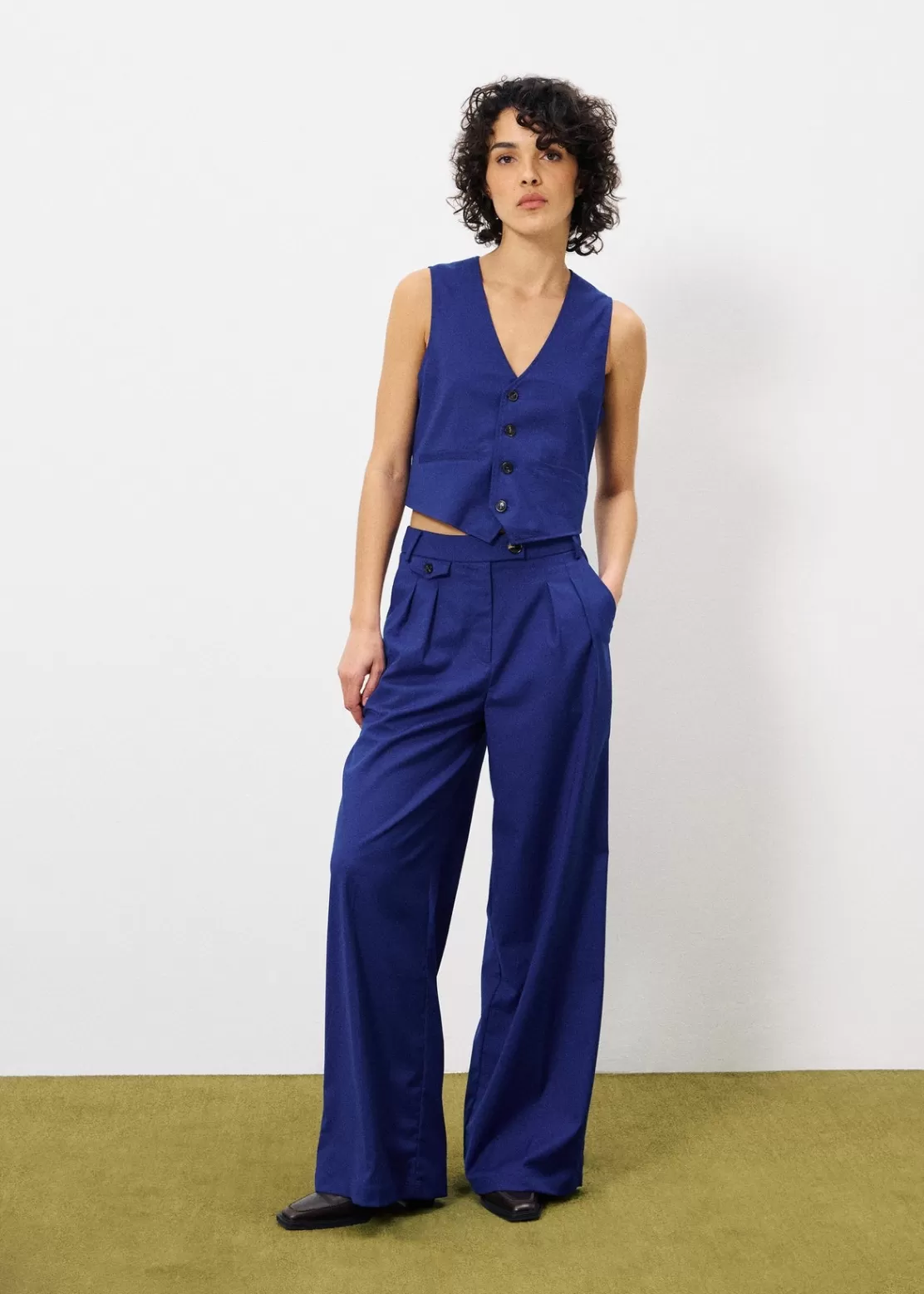 FRNCH Pants & Shorts^LORINA Pants Blue