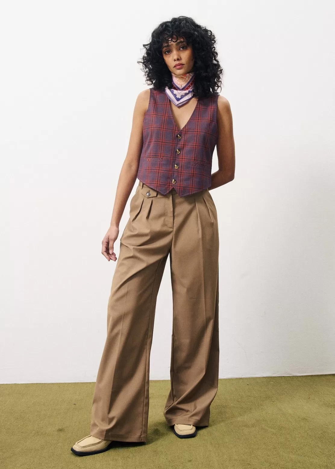 FRNCH Pants & Shorts^LORINA Pants Brown