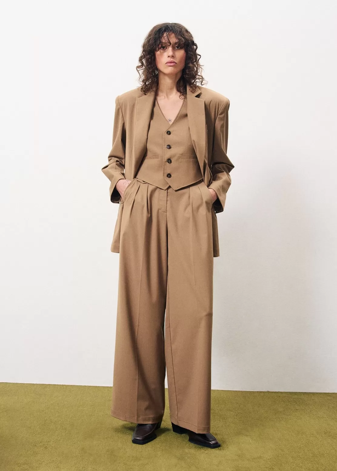 FRNCH Pants & Shorts^LORINA Pants Brown